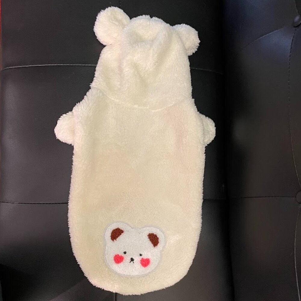Adorable Plush Hoodie For Dogs!   NWT  Size Medium